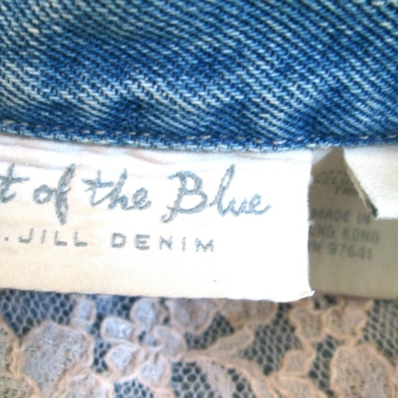 J Jill Stretch Denim Jacket ~ Light Wash ~ Size M - Picture 5 of 5